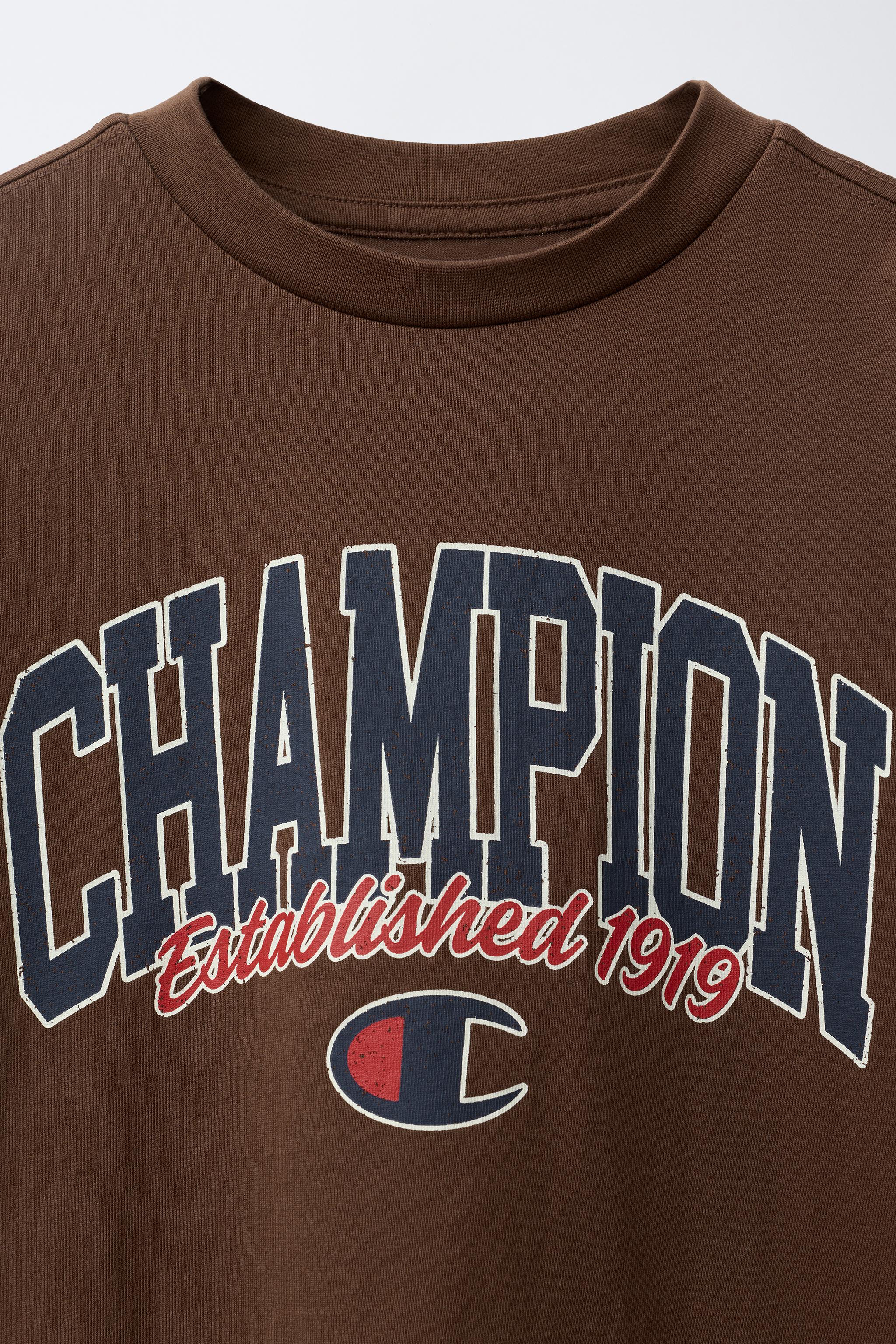 CHAMPION ® X ZARA LOGO PRINT T-SHIRT